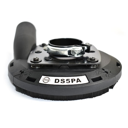 Hardin 5-Inch Universal Dust Extracting Surface Grinding Shroud with 1.6-Inch ID DS5PA